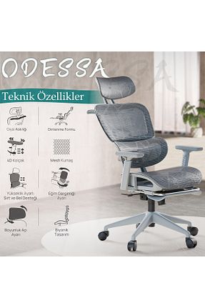 صندلی مطالعه طوسی İleri-Geri Hareketli KARR OFFICE - کد 900776548