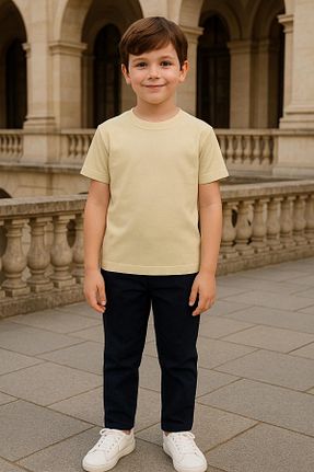 تیشرت بژ بچه گانه Relaxed Mcrkids - کد 816618477