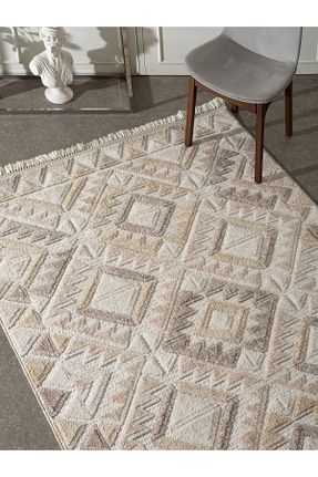 فرش بژ آنتی آلرژی Viviana Home - کد 849127512