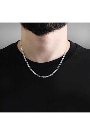 گردنبند نقره سفید زنانه 925 عیار Tesbihname - کد 48159562