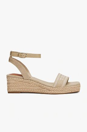 دمپائی بژ زنانه پارچه ای Tommy Hilfiger - کد 924611841