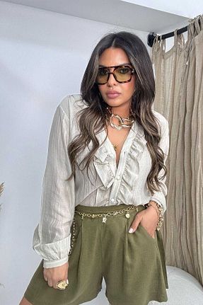 عینک آفتابی سبز زنانه پلاستیک BYP Atelier - کد 935130497