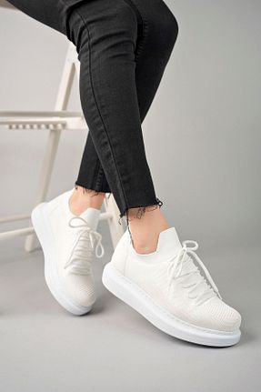 کفش پیاده روی سفید مردانه HİLALSHOP - کد 936178559