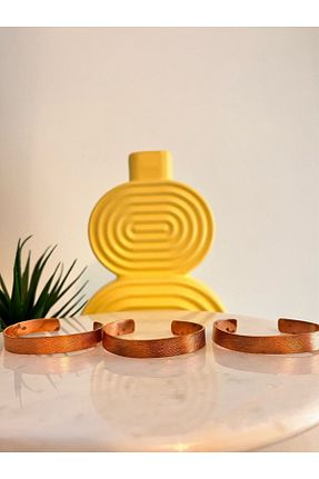 دستبند استیل (فولاد) نارنجی زنانه مس hermesshealing - کد 935154195
