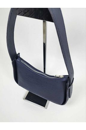 کیف دوشی سرمه ای زنانه چرم مصنوعی ASELBAG - کد 809625920