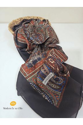 شال قهوه ای زنانه پلی استر ARMANDA - کد 935415163