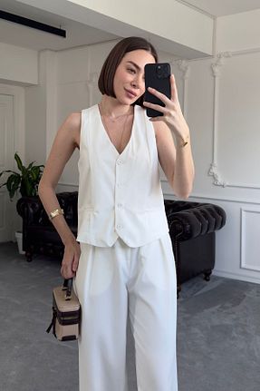 ست بالاتنه و پائین تنه رنگی زنانه بافتنی MAGARDE - کد 935272727