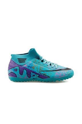 کفش فوتبال چمن مصنوعی آبی مردانه Techsport - کد 936200901