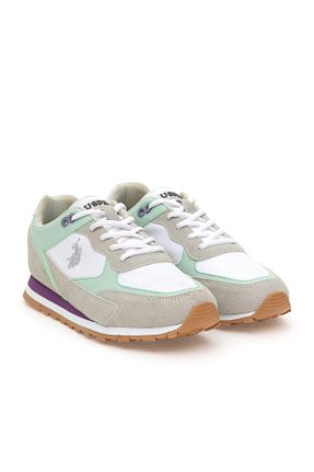 کفش اسنیکر طوسی زنانه بند دار U.S. Polo Assn. - کد 935274790