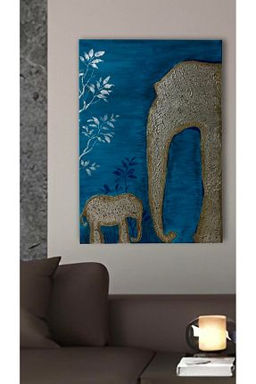 تابلو آبی کنواس Acarok Home - کد 931080347