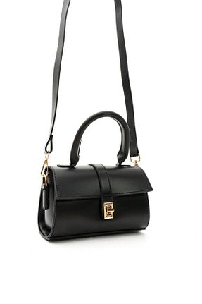 کیف دوشی مشکی زنانه چرم مصنوعی AYDINLIK BAGS - کد 935962885