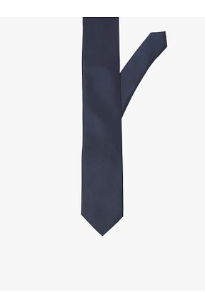 کراوات سرمه ای مردانه ابریشم Jack & Jones - کد 935307976