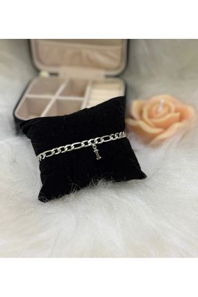 دستبند استیل (فولاد) طوسی زنانه استیل (فولاد) VENTİ VENTİSCA - کد 928149266