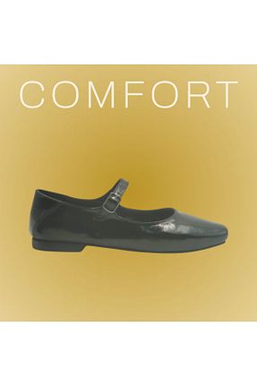بابت مشکی زنانه چرم خالص Escarpinshoes - کد 934635170