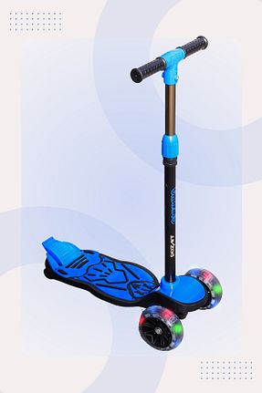 اسکوتر بچه گانه آبی بچه گانه 3 POZART - کد 935184292