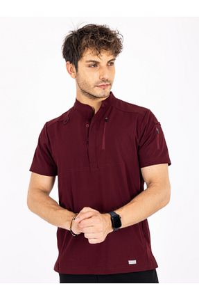 تیشرت زرشکی مردانه اسلیم فیت VITA UNIFORM - کد 940062621