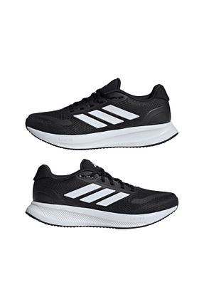 کفش اسنیکر فیروزه ای مردانه بند دار adidas - کد 828498443