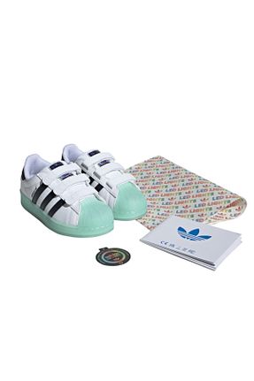 کفش دو و میدانی و تمرینی سفید بچه گانه adidas - کد 838683919