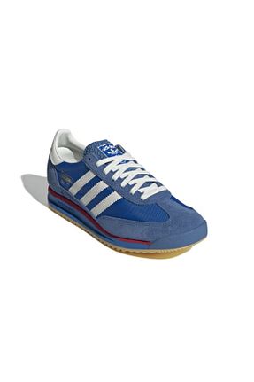 کفش اسنیکر آبی مردانه بند دار adidas - کد 823025901