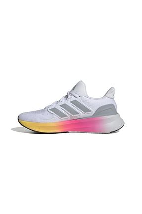 کفش اسنیکر سفید زنانه بند دار adidas - کد 828497987