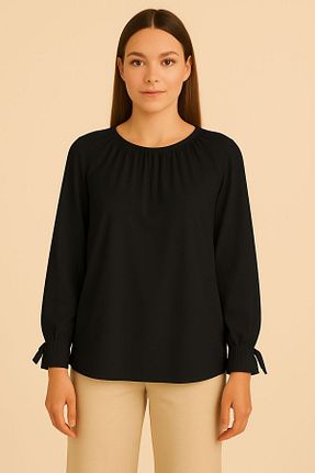 بلوز حجاب مشکی زنانه Relaxed NBT - کد 927883996