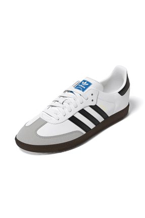 کفش اسنیکر سفید زنانه بند دار adidas - کد 842643231