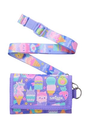 کیف پول بنفش بچه گانه ابعاد کوچک SMIGGLE - کد 935440760