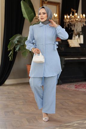 ست بالاتنه و پائین تنه حجاب رنگی زنانه رگولار N.S NEVA STYLE - کد 935452751