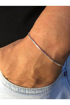 دستبند نقره سبز مردانه 925 عیار Ricco Jewellery - کد 840436820