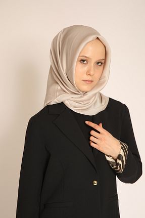 روسری بژ پلی استر Genel Markalar - کد 935456913