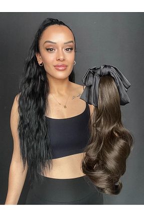 کلاه گیس قهوه ای زنانه Suzan Peruk - کد 935457421