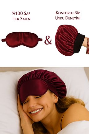 کش سر زرشکی زنانه %100 پنبه Deko Dekor - کد 935470759