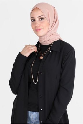 شال صورتی زنانه پلی استر Alvina - کد 803864349