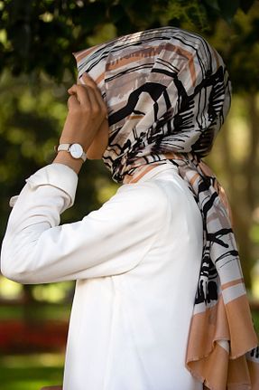 شال زرد زنانه Vissona - کد 270706191