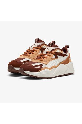 کفش اسنیکر قهوه ای زنانه بند دار Puma - کد 924033022