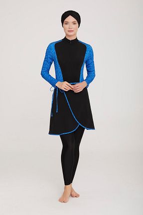 مایو حجاب سرمه ای زنانه ساده Adasea - کد 816762508