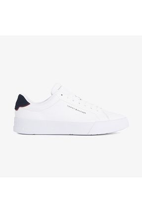کفش اسنیکر سفید مردانه بند دار Tommy Hilfiger - کد 882858522