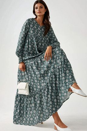 لباس سبز زنانه بافتنی Hiccup - کد 935547208