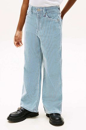 شلوار آبی بچه گانه پنبه ای Tommy Hilfiger - کد 936509530
