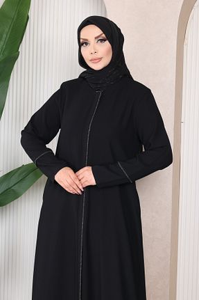 کلاه و ابایا مشکی زنانه بافتنی Tuğralı Tesettür - کد 935551572