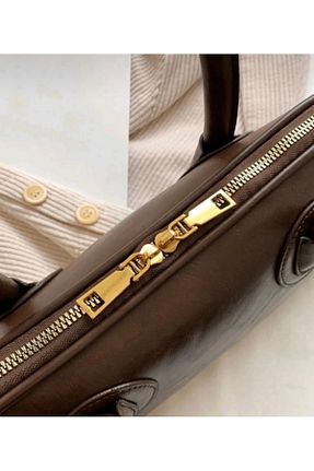 کیف دوشی قهوه ای زنانه چرم مصنوعی Butik - کد 853812292