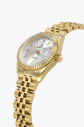 ساعت مچی زرد زنانه استل (فولاد) Daniel Klein - کد 932033010