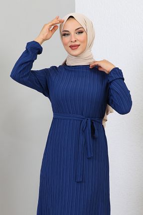 لباس حجاب سرمه ای زنانه رگولار MSK Fashion - کد 815134674