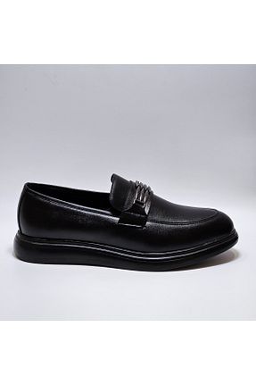کفش کلاسیک مشکی مردانه پارچه ای Registan Shoes - کد 935703961