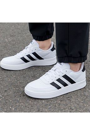 کفش اسنیکر سفید زنانه چرم اصل adidas - کد 813481416