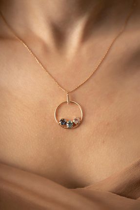 گردنبند نقره صورتی زنانه 925 عیار Ninova Silver - کد 935803943
