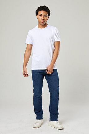شلوار جین آبی مردانه پاچه لوله تفنگی Twister Jeans - کد 935943019