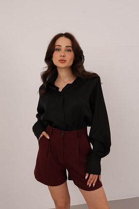 پیراهن مشکی زنانه رگولار FACETTE - کد 935785294