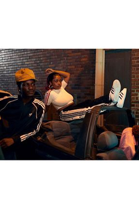 کفش اسنیکر سفید مردانه بند دار adidas - کد 921686695