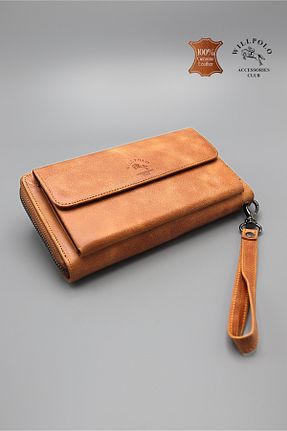 کیف دستی نارنجی زنانه ابعاد بزرگ willpolo - کد 935735718